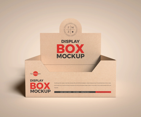 Custom Kraft Display Box