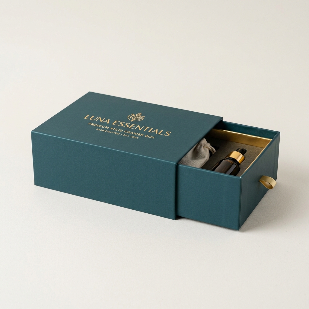 rigid box with insert