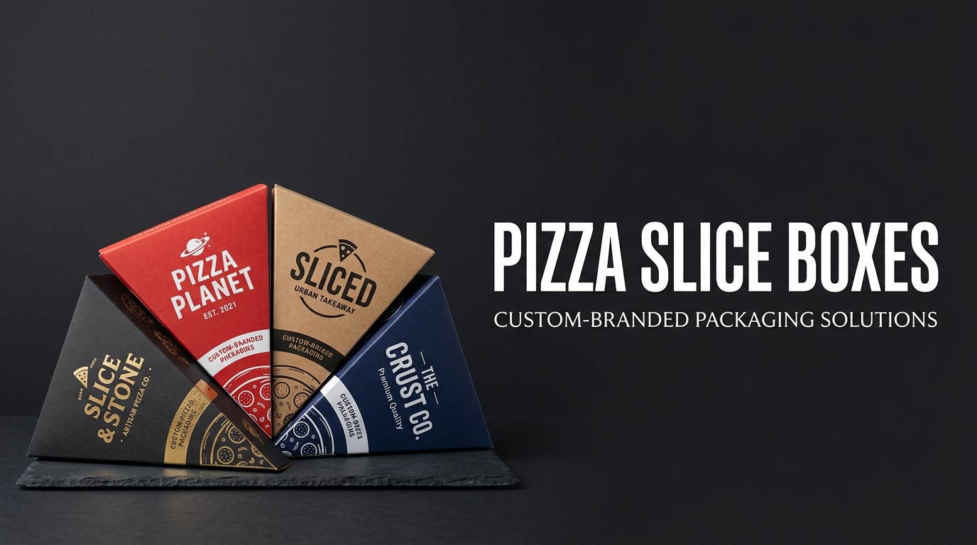 Pizza Slice Boxes: Branded Single Serve Packaging That Keeps Pizza Perfect